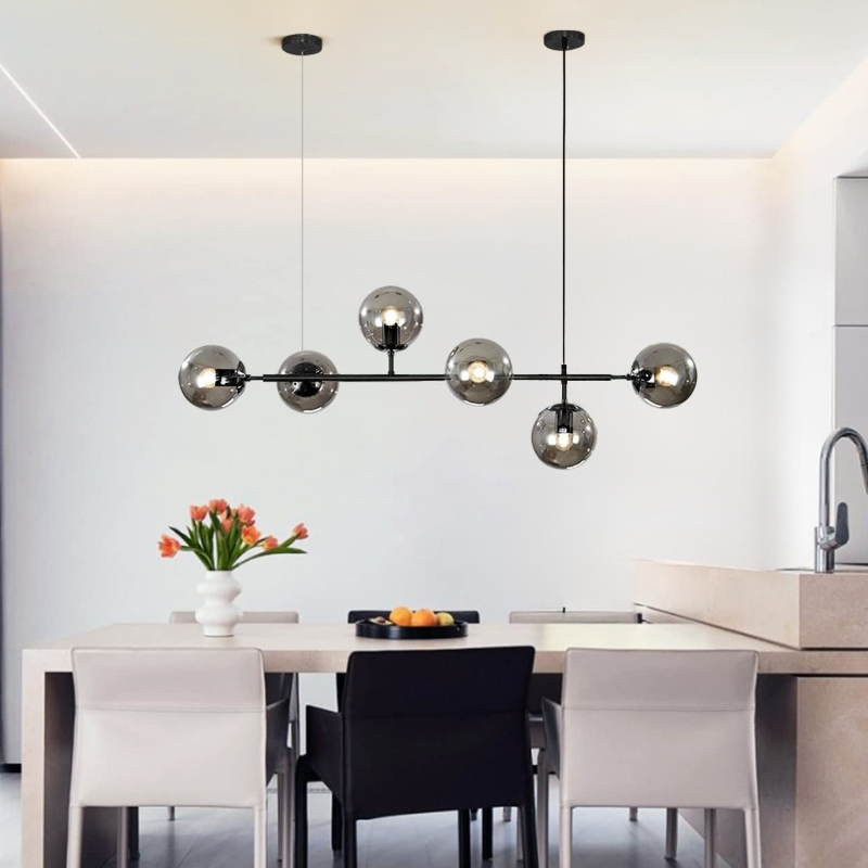 Home Bar And Counter - โคมไฟแขวนเพดานสไตล์นอร์ดิกสำหรับร้านอาหาร บาร์ เคาน์เตอร์ โมเดิร์น มินิมอล สร้างสรรค์