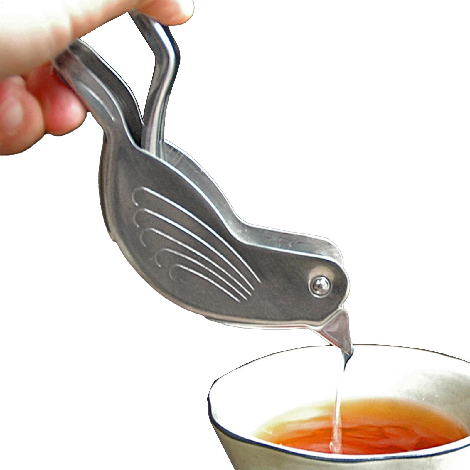 Citrus Juicer Bar - Silver Bird Shape เครื่องคั้นน้ําผลไม้มะนาวสแตนเลสสตีล Citrus Squeezer