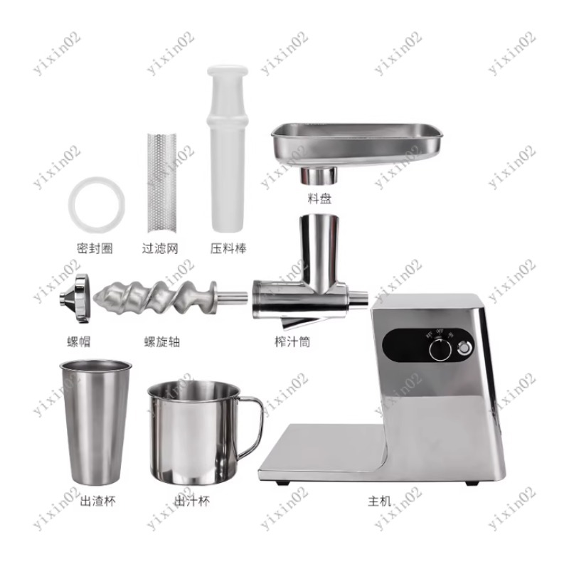 Citrus Juicer Bar - เครื่องคั้นน้ำผลไม้สแตนเลสอัตโนมัติเชิงพาณิชย์สำหรับธุรกิจ คั้นน้ำผลไม้ สมุนไพร ขึ้นฉ่าย หญ้าข้าวสาลี ได้อย่างมีประสิทธิภาพ