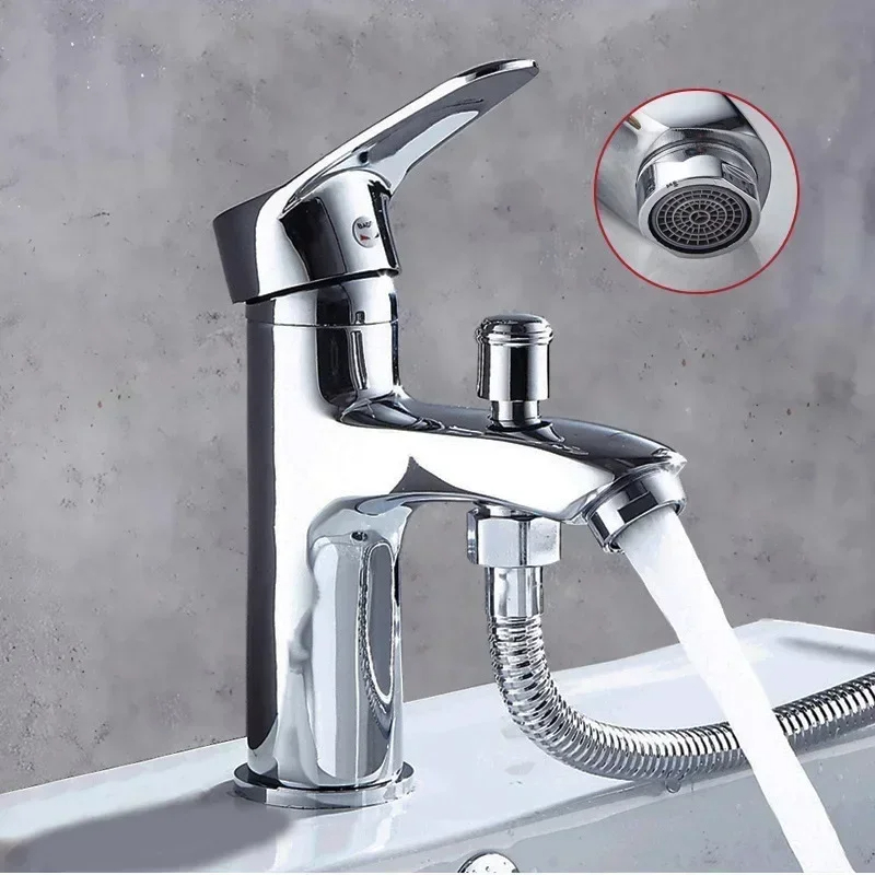 Home Bar Sink - ก๊อกน้ำฝักบัวในห้องน้ำ, ก๊อกน้ำอ่างล้างหน้าแบบรูเดียวพร้อมอุปกรณ์ฝักบัว, ก๊อกน้ำอ่างล้างหน้าอเนกประสงค์สำหรับบ้าน และอ่างล้างหน้า