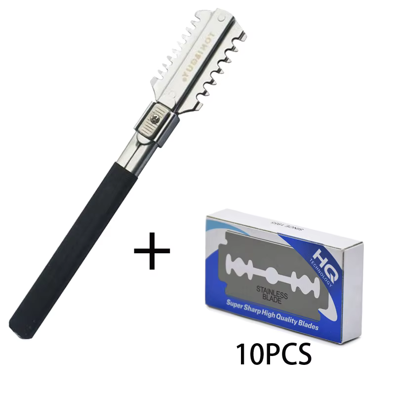 Double-Edge โกนตัดผมมีดโกนมีดใ - Home Barbershop บทวิจารณ์และราคา