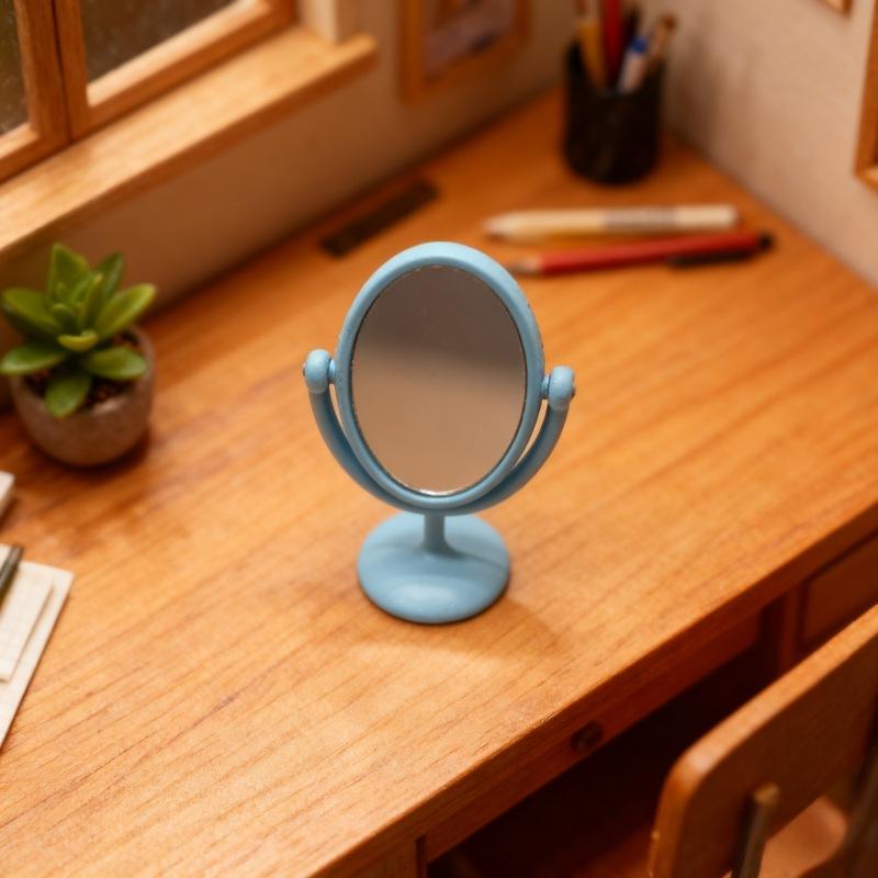 โมเดลฉากโต๊ะเครื่องแป้งกระจกสไ - Home Bargains บทวิจารณ์และราคา