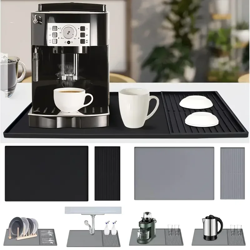 แผ่นรองบาร์กาแฟซิลิโคน 2-in-1  - Home Bar And Counter บทวิจารณ์และราคา