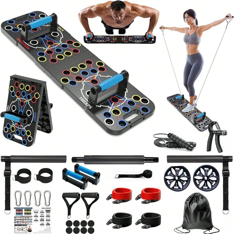 ชุดอุปกรณ์ออกกำลังกายแบบพับได้ - Home Bar Setup Kit บทวิจารณ์และราคา