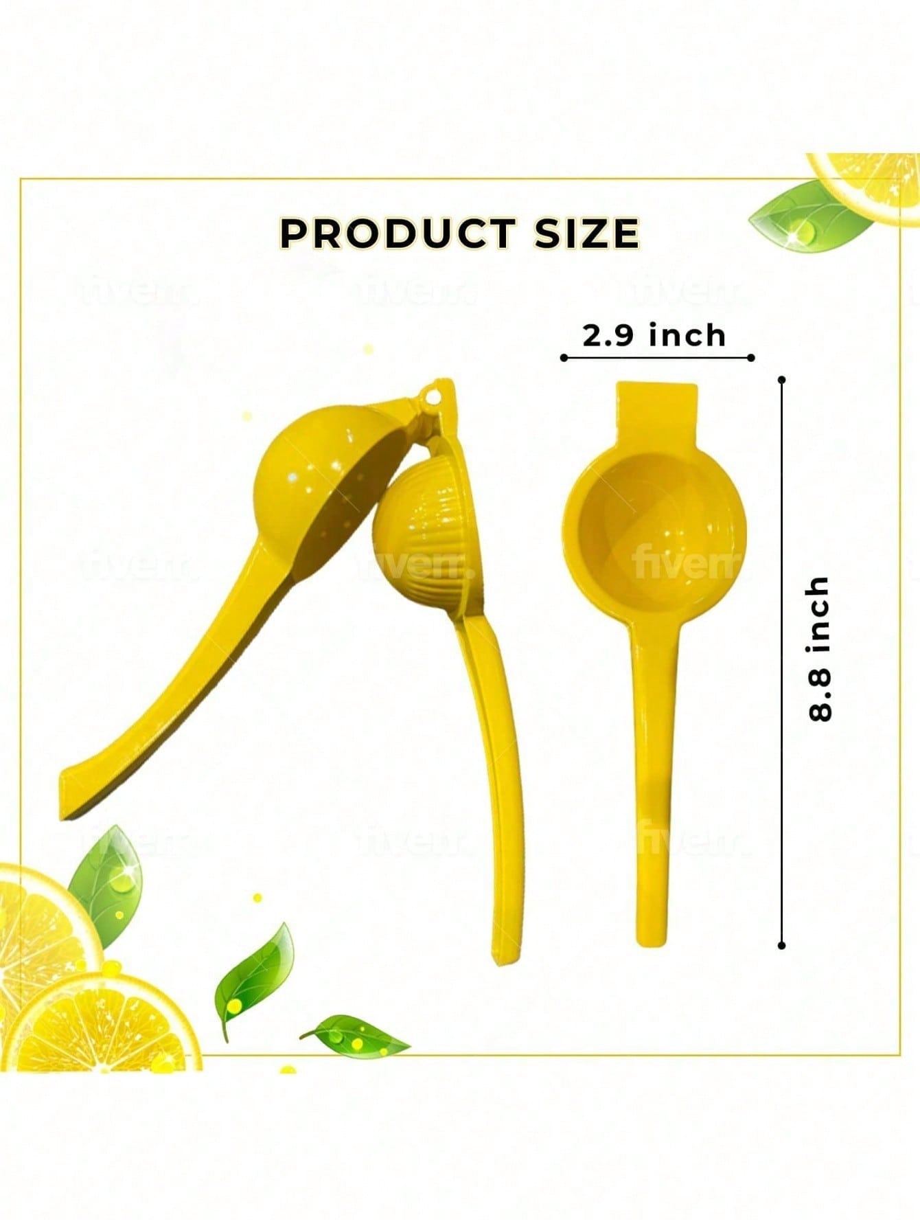 ที่คั้นมะนาวแบบมือหมุน 1 ชิ้น  - Citrus Juicer Bar บทวิจารณ์และราคา